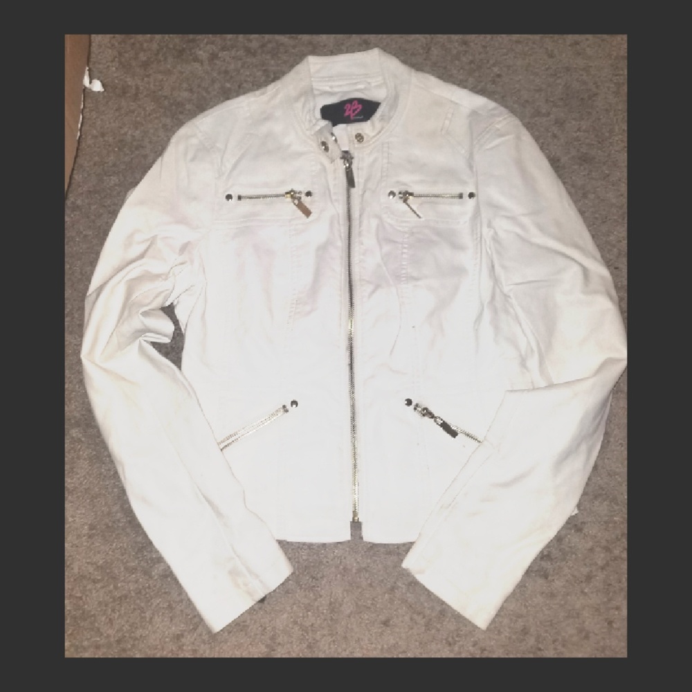 Bebe leather jacket